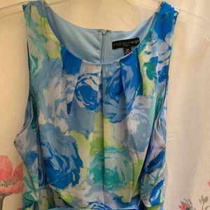 Multicolored midi dress